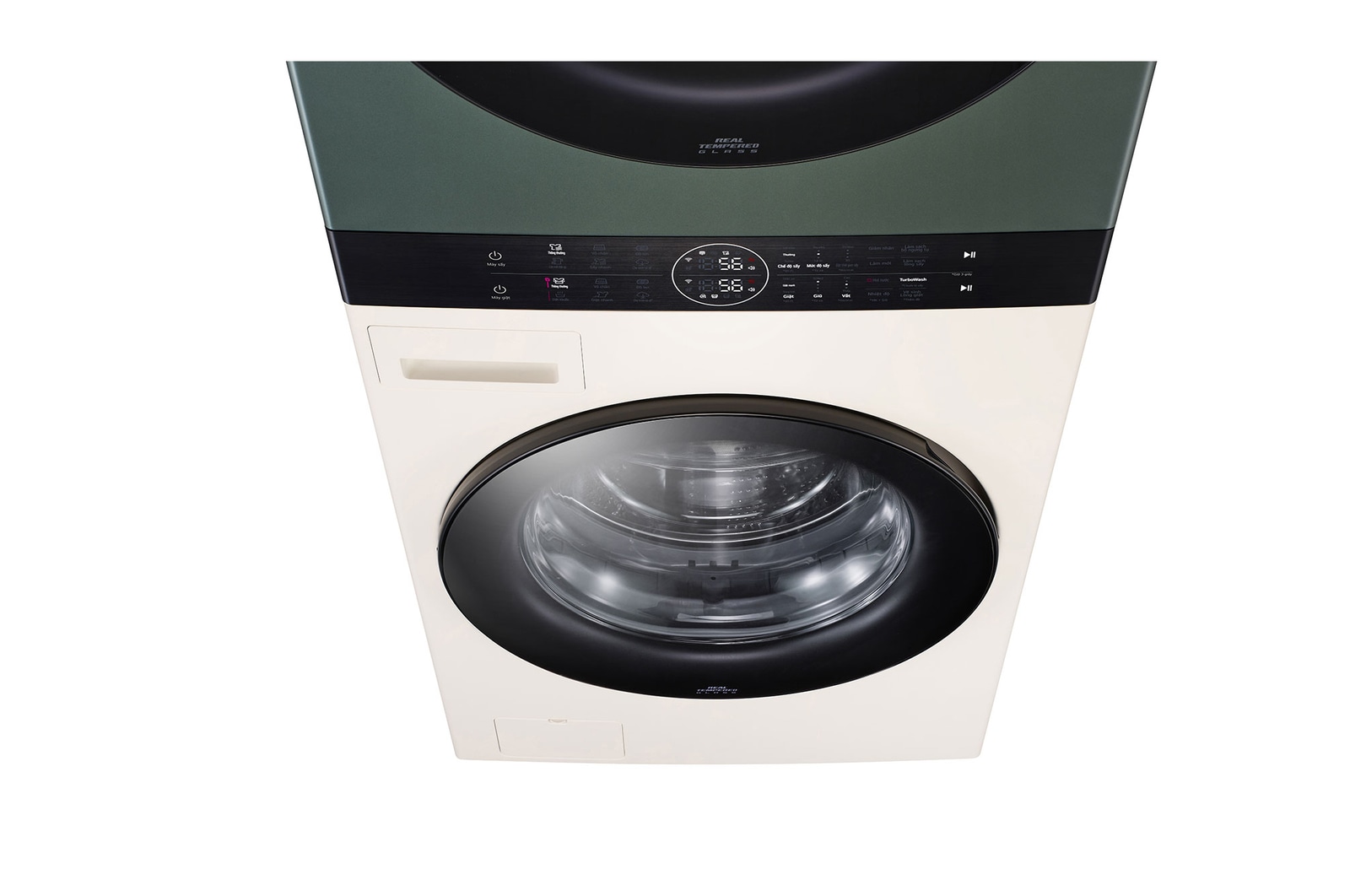 LG Tháp giặt sấy LG WashTower™ Giặt 14kg/ Sấy 10kg Màu be | WT1410NHEG, WT1410NHEG