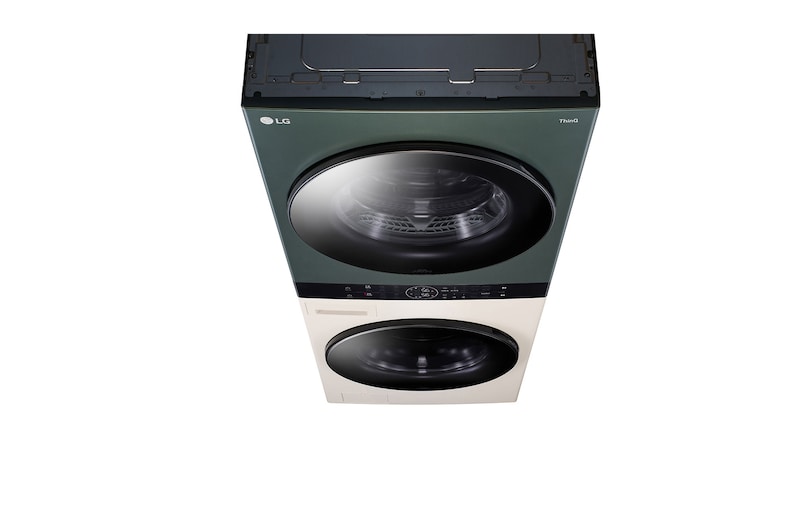 LG Tháp giặt sấy LG WashTower™ Giặt 14kg/ Sấy 10kg xanh/be | WT1410NHEG, WT1410NHEG