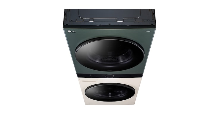 LG Tháp giặt sấy LG WashTower™ Giặt 25kg/Sấy 17kg xanh/be - WT2517NHEG, WT2517NHEG