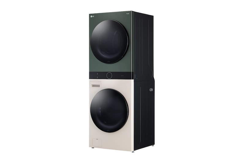 LG Tháp giặt sấy LG WashTower™ Giặt 25kg/Sấy 17kg xanh/be - WT2517NHEG, WT2517NHEG