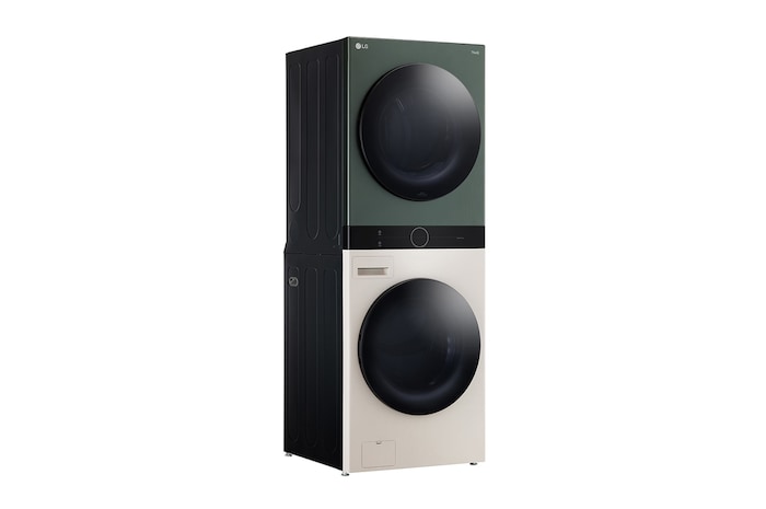LG Tháp giặt sấy LG WashTower™ Giặt 25kg/Sấy 17kg xanh/be - WT2517NHEG, WT2517NHEG