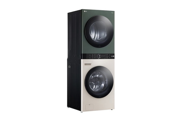 LG Tháp giặt sấy LG WashTower™ Giặt 25kg/Sấy 17kg xanh/be - WT2517NHEG, WT2517NHEG