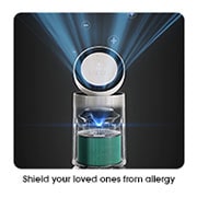 LG Máy lọc không khí PuriCare360 Alpha PET Công nghệ UVnano™ | AS10GDBY0, AS10GDBY0