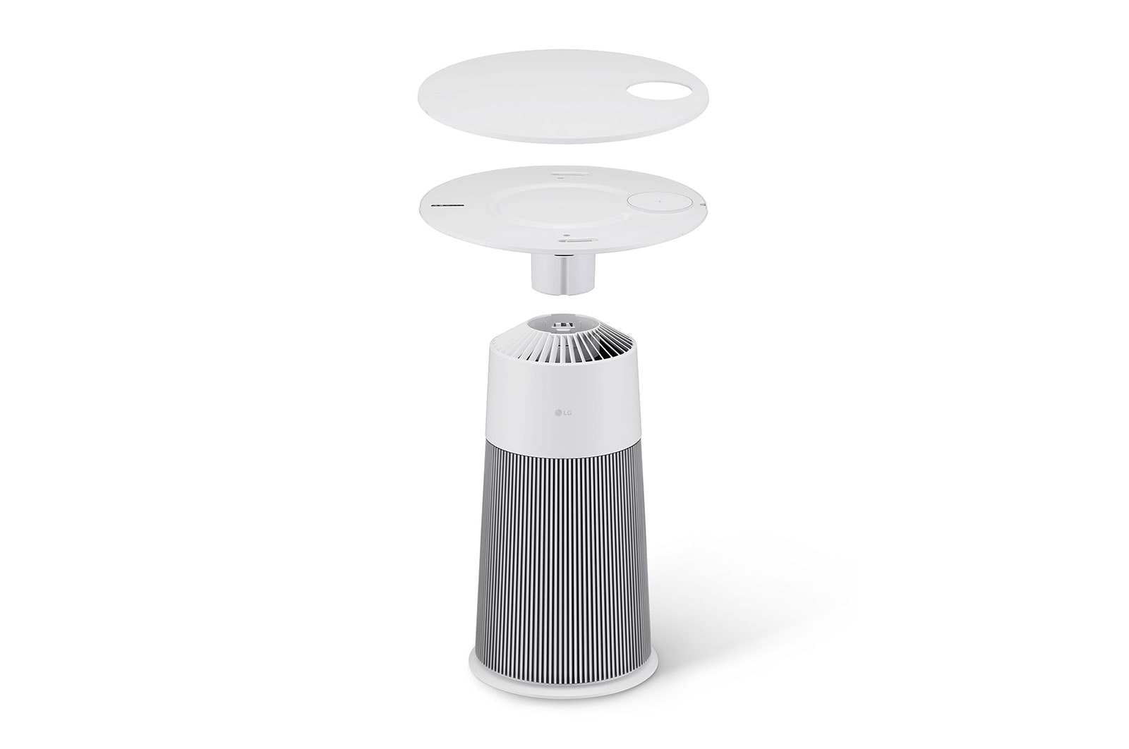 LG Máy lọc khí PuriCare AeroFurniture Công nghệ UVnano™ Màu trắng AS20GPWU0, AS20GPWU0
