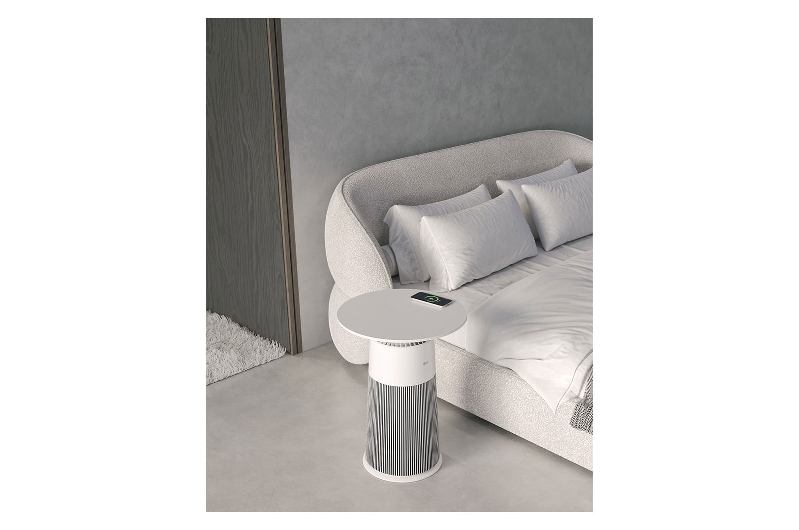 LG Máy lọc khí PuriCare AeroFurniture Công nghệ UVnano™ Màu trắng AS20GPWU0, AS20GPWU0