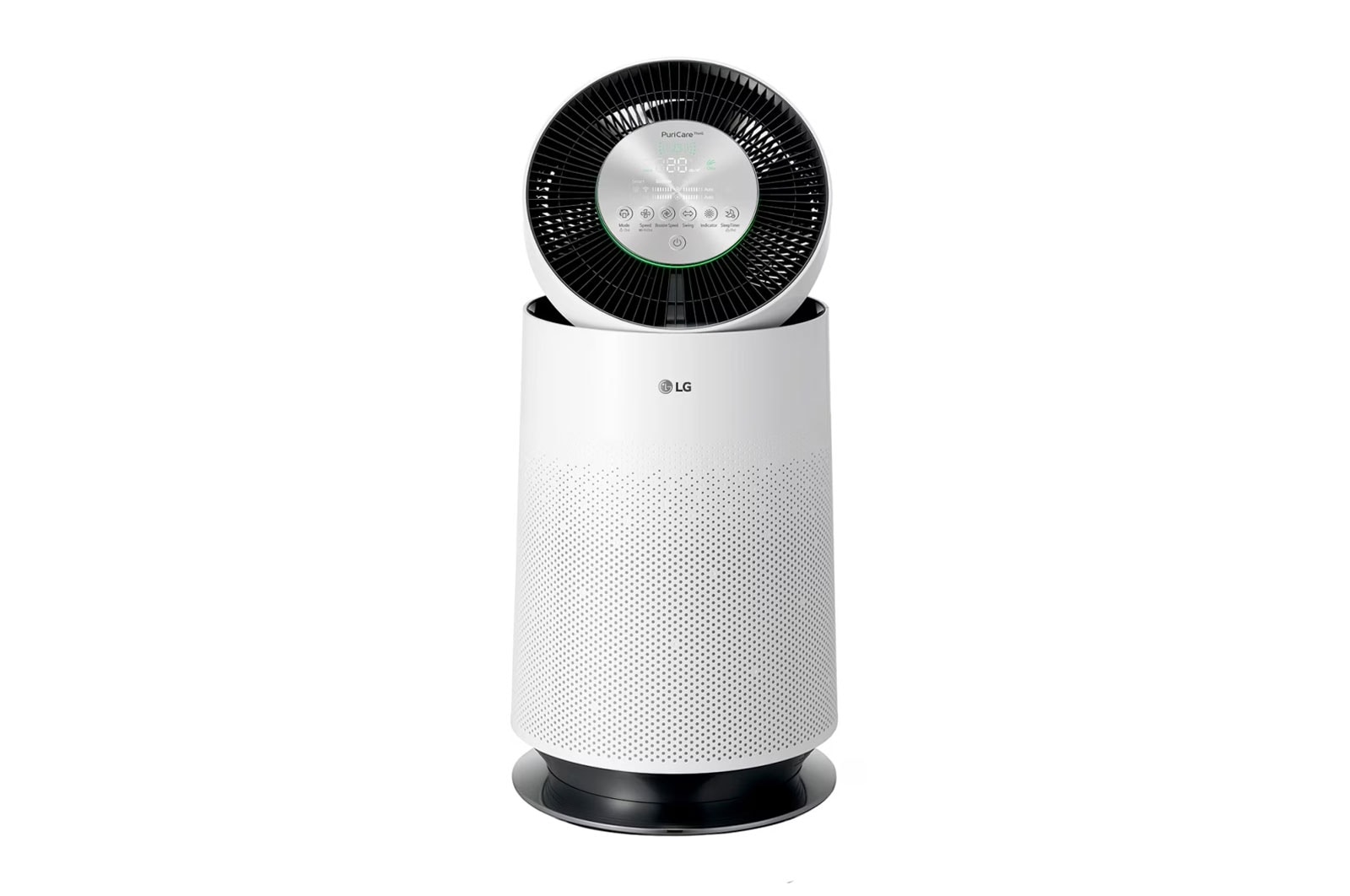 LG Combo Máy lọc khí PuriCare 360 HIT  Hệ thống lọc đa màng Màu xanh| AS60GHCG0 & Máy lọc khí PuriCare 360 1 tầng màu trắng, AS60AS65.ABAE