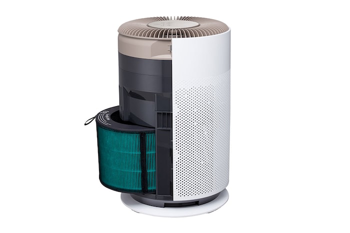 LG Máy lọc khí PuriCare 360 HIT  Hệ thống lọc đa màng Màu nâu| AS60GHCG0, AS60GHCG0