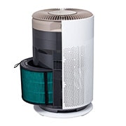 LG Máy lọc khí PuriCare 360 HIT  Hệ thống lọc đa màng Màu nâu| AS60GHCG0, AS60GHCG0