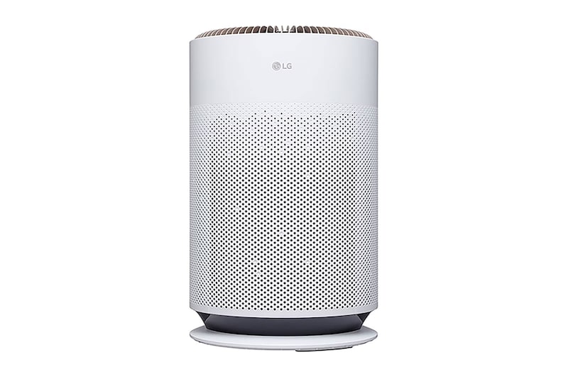 LG Combo Máy lọc khí PuriCare 360 HIT  Hệ thống lọc đa màng Màu xanh| AS60GHCG0 & Tủ lạnh LG ngăn đá trên Smart Inverter™ với công nghệ DoorCooling+™ 335L màu be GN-B332BG, AS60GNB332.ABAE