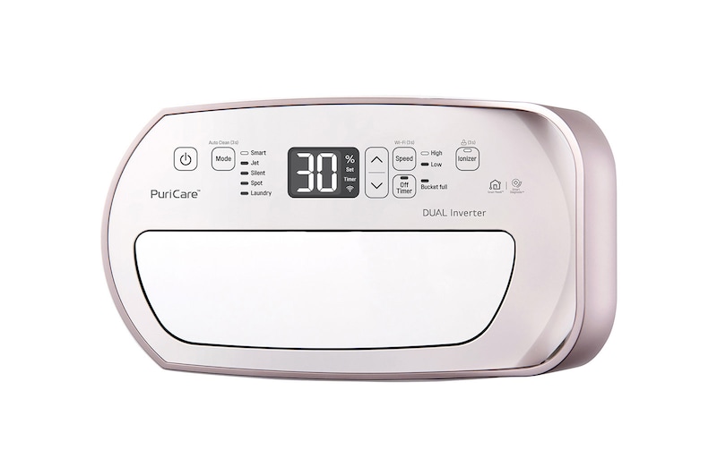 LG Máy hút ẩm Dual Inverter 30L màu trắng, MD19GQGE0