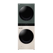 LG Combo Máy lọc khí PuriCare AeroFurniture Công nghệ UVnano™ Màu trắng | AS20GPWU0 & Tháp giặt sấy LG WashTower™ Giặt 25kg/Sấy 17kg xanh/be - WT2517NHEG, W2517AS20W.ABAE