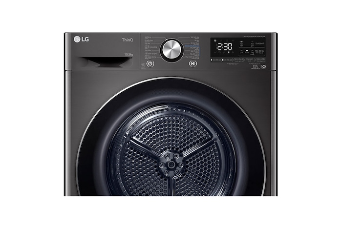 LG Máy sấy LG DUAL Inverter Heat Pump™ 10.5kg màu đen DVHP50B, DVHP50B