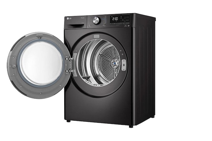 LG Máy sấy LG DUAL Inverter Heat Pump™ 10.5kg màu đen DVHP50B, DVHP50B