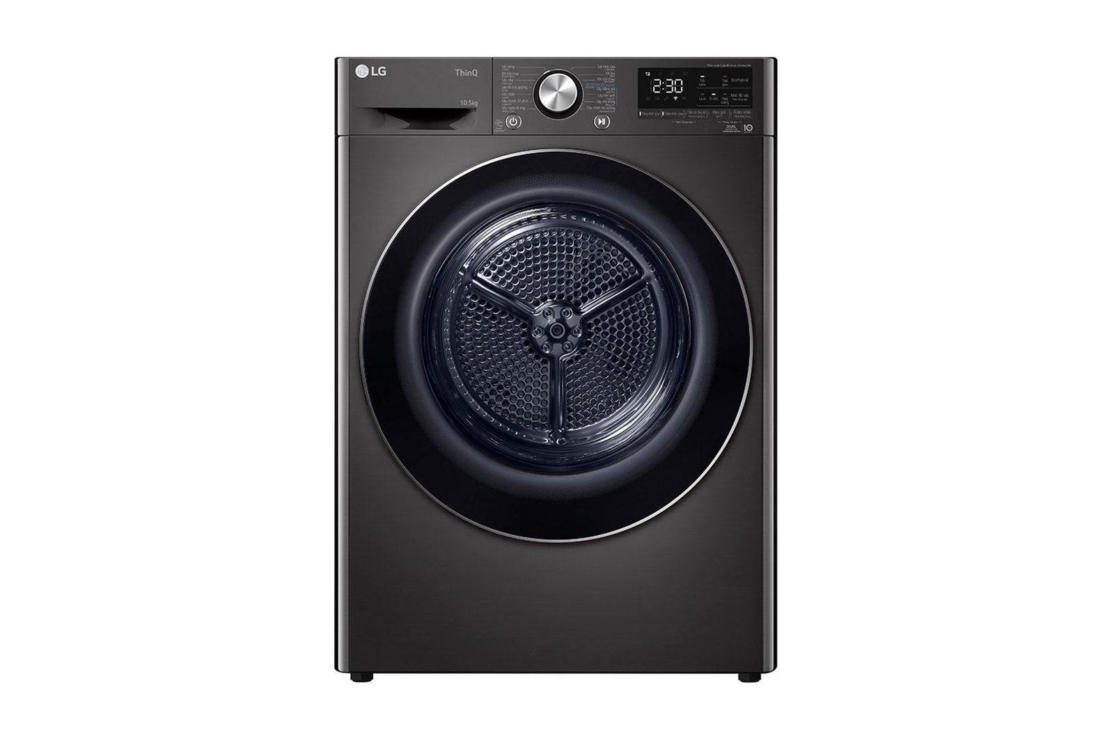 LG Combo Máy sấy LG DUAL Inverter Heat Pump™ 10.5kg màu đen DVHP50B & Máy hút ẩm Dual Inverter 19L màu trắng&, D50BMD19.ABAE