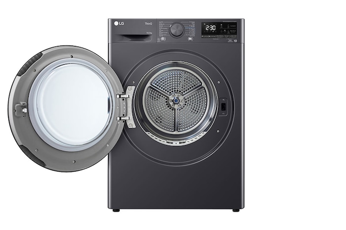 LG Máy sấy LG DUAL Inverter Heat Pump™ 10.5kg màu đen DVHP50M, DVHP50M