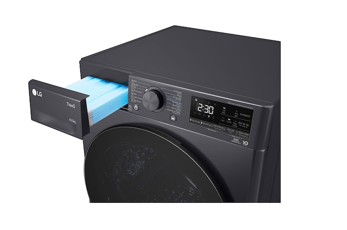 LG Máy sấy LG DUAL Inverter Heat Pump™ 10.5kg màu đen DVHP50M, DVHP50M