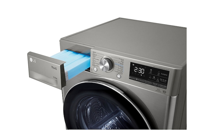 LG Máy sấy LG DUAL Inverter Heat Pump™ 10.5kg màu xám DVHP50P, DVHP50P