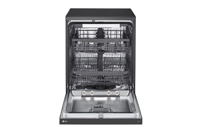 LG Máy rửa bát LG Quadwash TrueSteam™ màu đen LDT14BLA4, LDT14BLA4