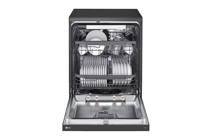 LG Máy rửa bát LG Quadwash TrueSteam™ màu đen LDT14BLA4, LDT14BLA4