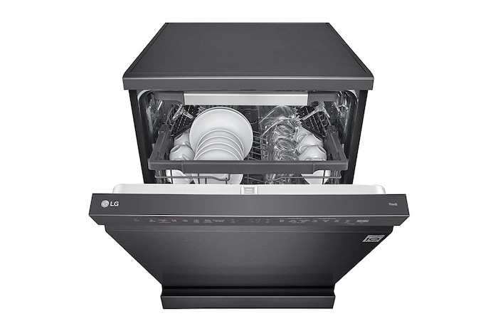 LG Máy rửa bát LG Quadwash TrueSteam™ màu đen LDT14BLA4, LDT14BLA4