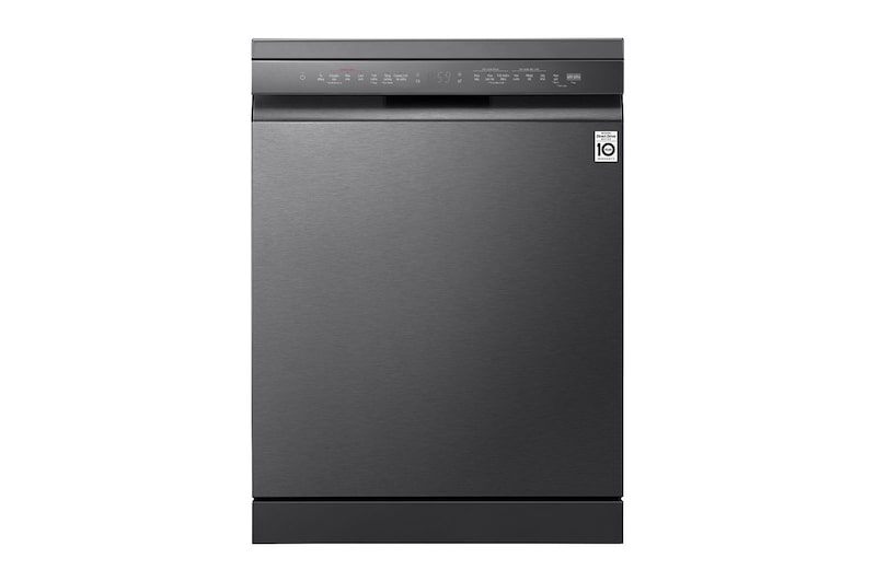LG Combo Tủ lạnh LG French door InstaView màu đen lì 666L LFB66BLMI & Máy rửa bát LG TrueSteam™ màu đen LDT14BLA4, F66BD14B.AEVPEVN