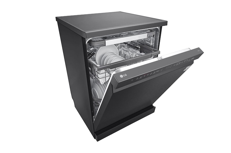 LG Máy rửa bát LG Quadwash TrueSteam™ màu đen LDT14BLA4, LDT14BLA4