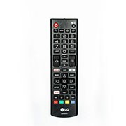 Hình ảnh mặt trước của Điều khiển tivi LG có chức năng Smart, model 2019-2020 AKB75675311