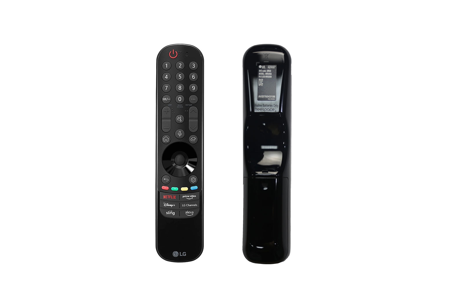 LG Điều khiển Magic cho ti vi LG| MR23GA (Dùng được cho các dòng ti vi LG năm 2018 - 2023), AKB76043106