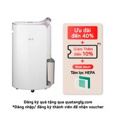 Máy hút ẩm Dual Inverter 30L màu trắng