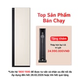 Tủ chăm sóc quần áo thông minh LG Styler 5 móc Màu be SC5MBR80H