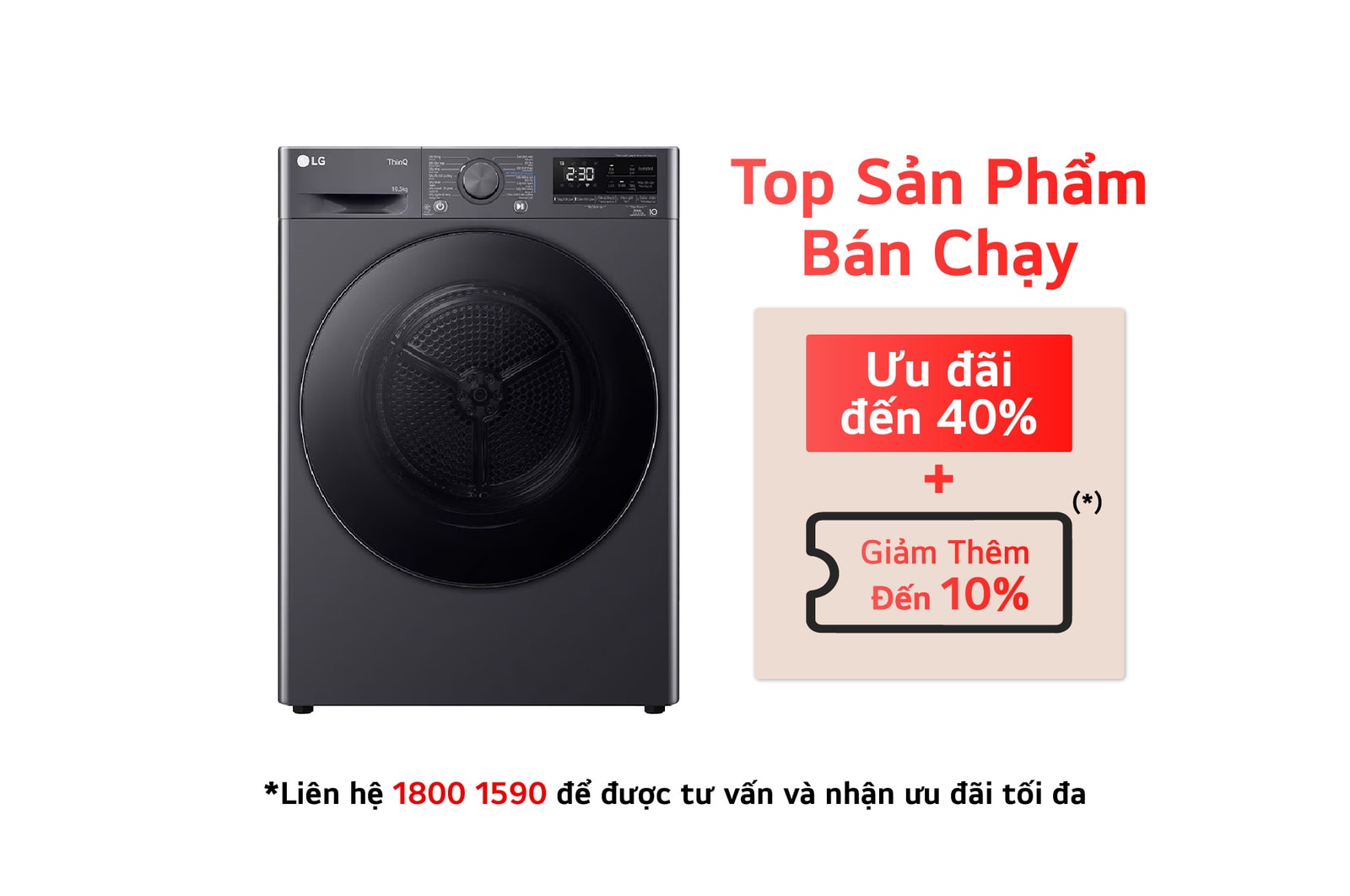 DVHP50M mặt trước