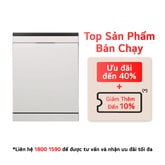 Máy rửa bát LG Quadwash TrueSteam™ màu Be LDT14BGA3