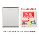 Máy rửa bát LG Quadwash TrueSteam™ màu Be LDT14BGA3