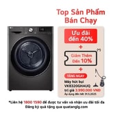 Máy sấy LG DUAL Inverter Heat Pump™ 10.5kg màu đen DVHP50B