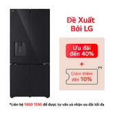 Tủ lạnh LG French Door mặt gương 607L LFD61BLGA