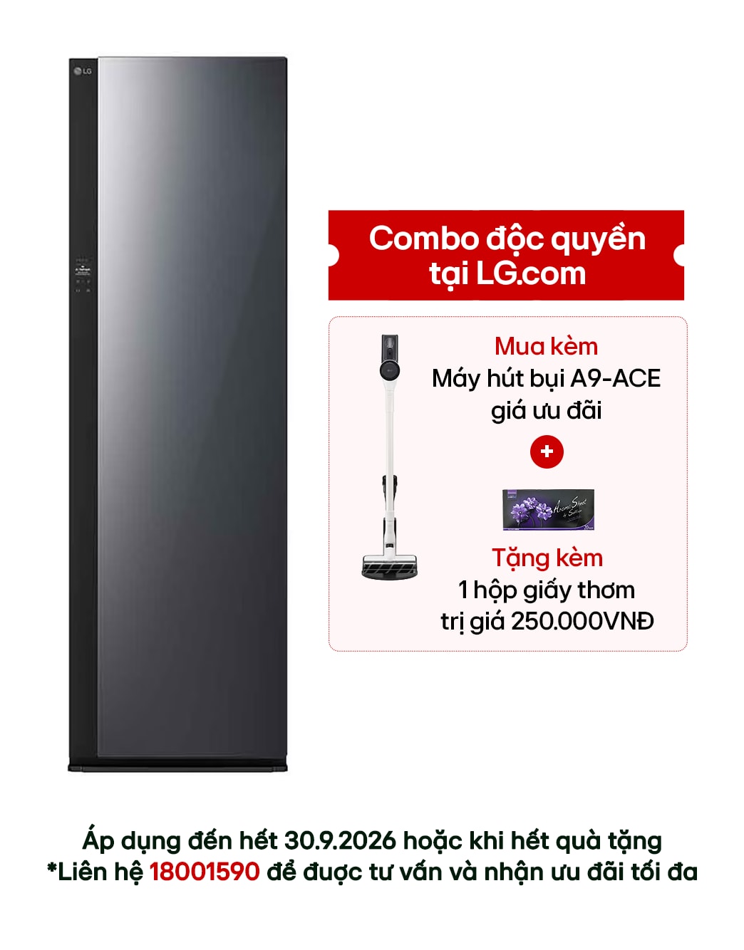 Tủ chăm sóc quần áo LG SC5GMR80H - hình ảnh thực tế Tủ chăm sóc quần áo LG SC5GMR80H - hình ảnh thực tế