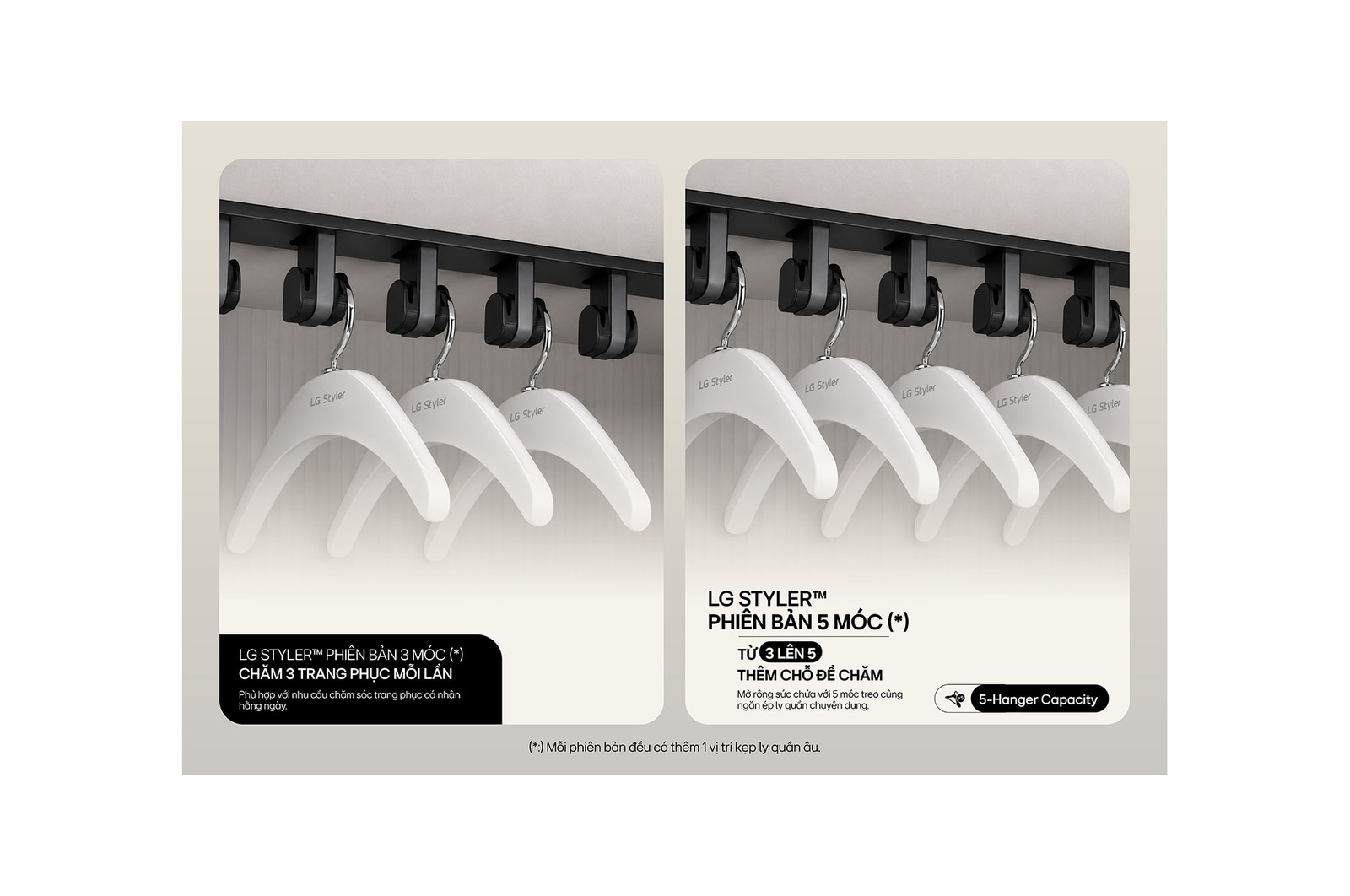 Kích thước và không gian lắp đặt LG Styler SC5GMR80H