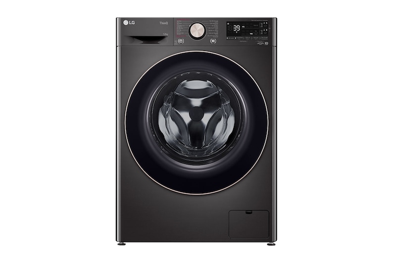 LG Combo Máy giặt lồng ngang LG AI DD™ 12kg Đen FV1412S3BA, Máy sấy LG DUAL Inverter Heat Pump™ 10,5kg (đen) DVHP50B và Tủ chăm sóc quần áo thông minh LG styler Màu xanh lá cây S5GOC |WD1250BS5G, WD1250BS5G