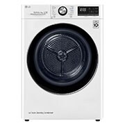 LG AI DD™ Máy giặt lồng ngang 13kg Trắng FV1413S4W, Máy sấy LG DUAL Inverter Heat Pump™ 9kg (trắng) DVHP09W và Tủ chăm sóc quần áo thông minh - LG styler - Màu be S5BOC, WD1309WS5B