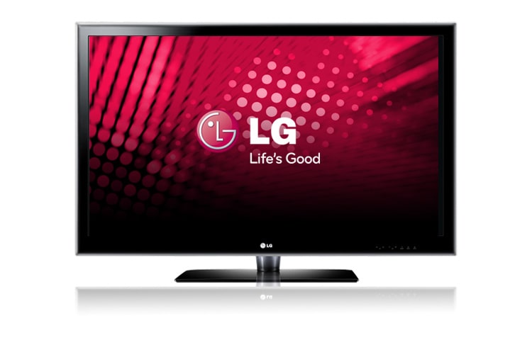 Hình ảnh mặt trước của LED TV 47&#34; với thiết kế siêu mỏng 47LE5500