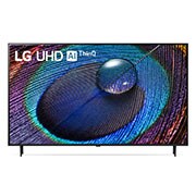 A front view of the LG UHD TV