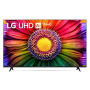 A front view of the LG UHD TV