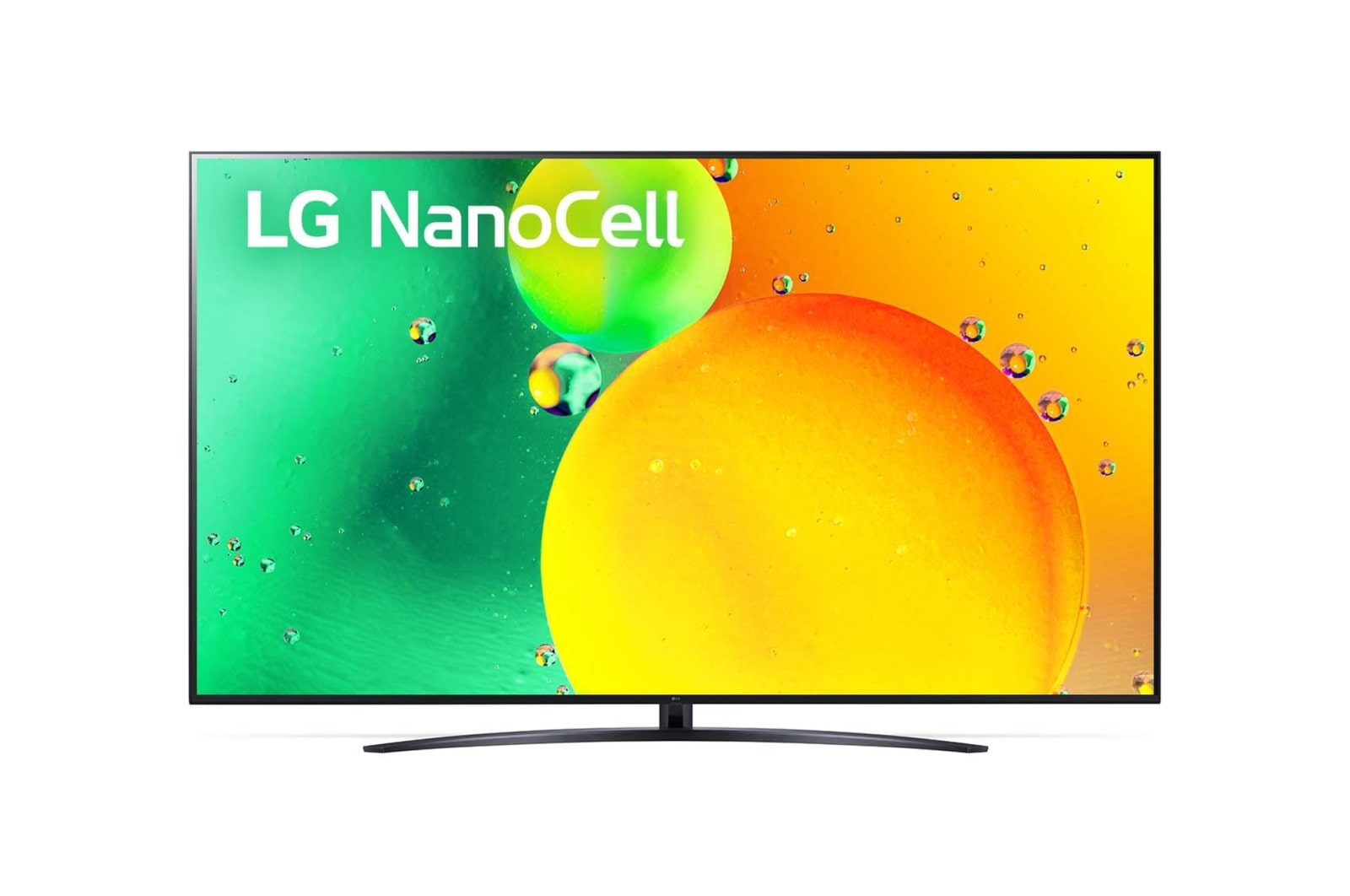 Hình ảnh mặt trước của TV LG NanoCell