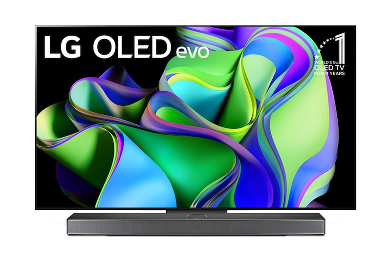 LG Combo Tivi LG OLED evo C3 55 inch 2023 4K Smart TV | OLED55C3 & Tủ lạnh LG French Door với Instaview Door-in-door và ngăn lấy nước ngoài  UVnano 496L màu đen lì GR-X22MBI, O55C3GRX22.ABAE