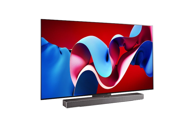 LG TV LG 65 Inch OLED evo AI C4 4K Smart TV OLED65C4PSA, OLED65C4PSA