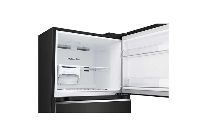 LG Tủ lạnh LG ngăn đá trên Smart Inverter™ với công nghệ DoorCooling+™ 334L màu đen GN-D332BL, GN-D332BL