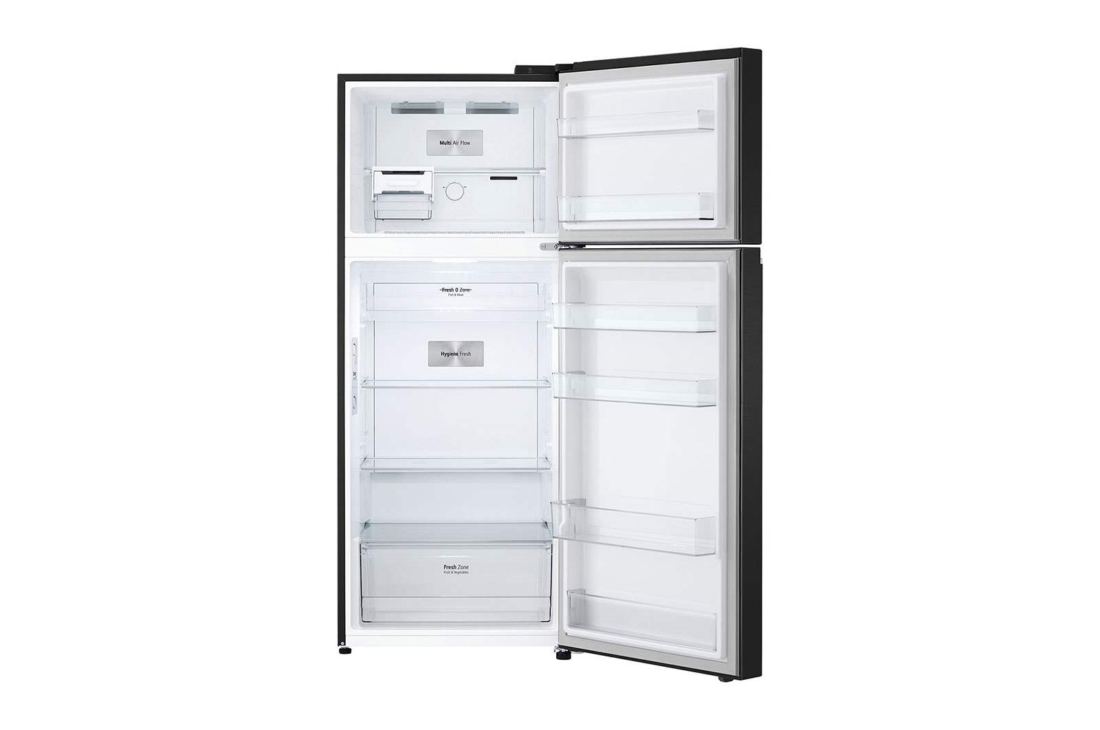 LG Tủ lạnh LG ngăn đá trên Smart Inverter™ với công nghệ Hygiene Fresh  395L màu đen GN-H392BL, GN-H392BL