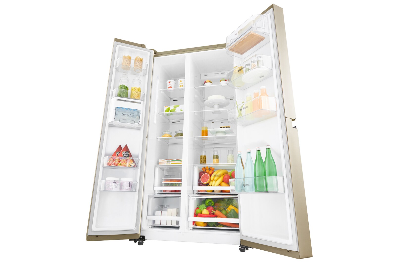 LG Tủ lạnh Side-by-Side GR-B247JG, GR-B247JG