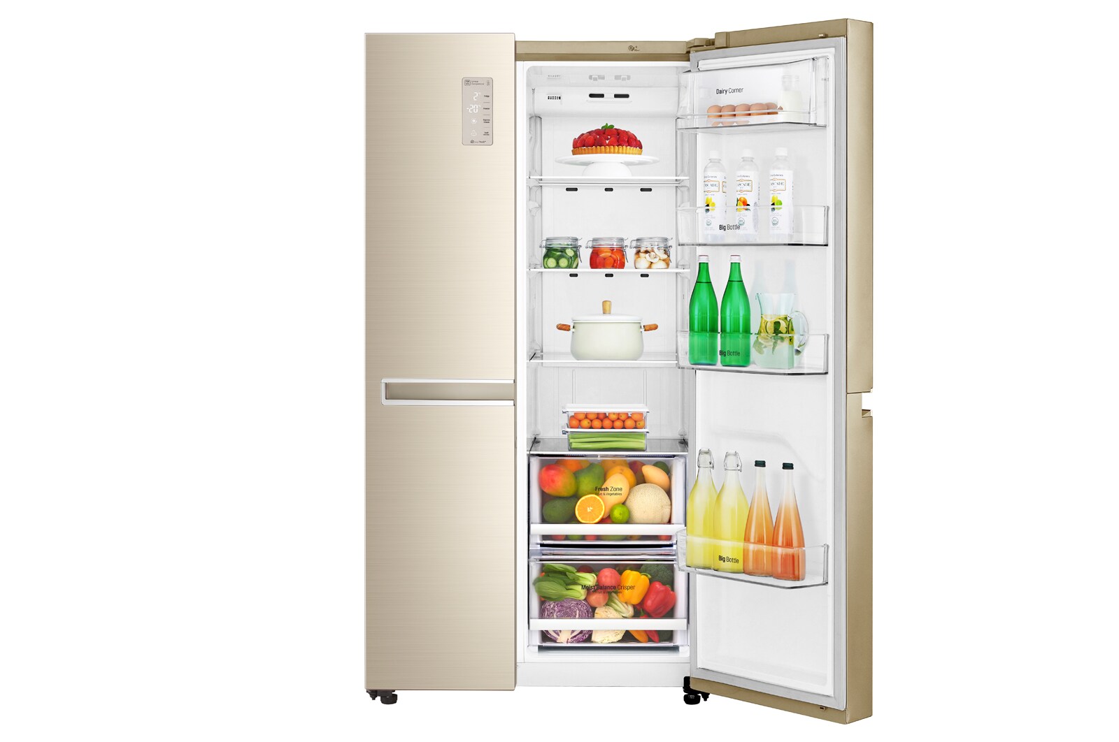 LG Tủ lạnh Side-by-Side GR-B247JG, GR-B247JG
