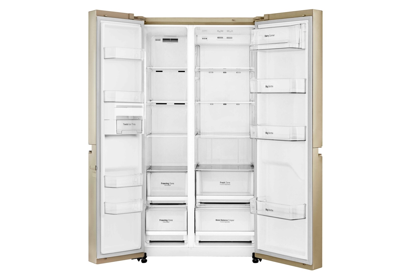 LG Tủ lạnh Side-by-Side GR-B247JG, GR-B247JG